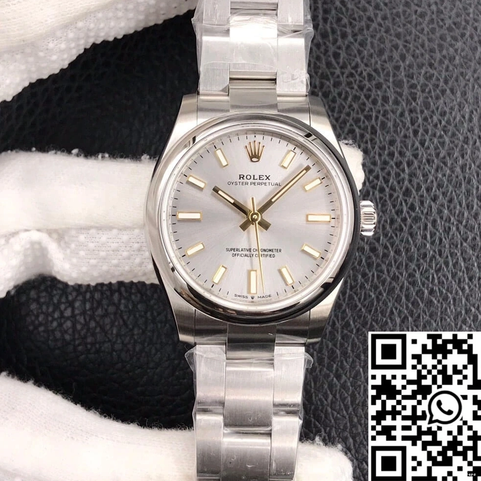 Silver M277200-0001 Factory Oyster Rolex EW 31MM Dial Perpetual 0410